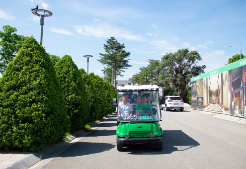 ĐOÀN CÔNG TÁC HĐND THÀNH PHỐ HÀ NỘI ĐẾN THAM QUAN VÀ LÀM VIỆC TẠI KĐT ECOGARDEN